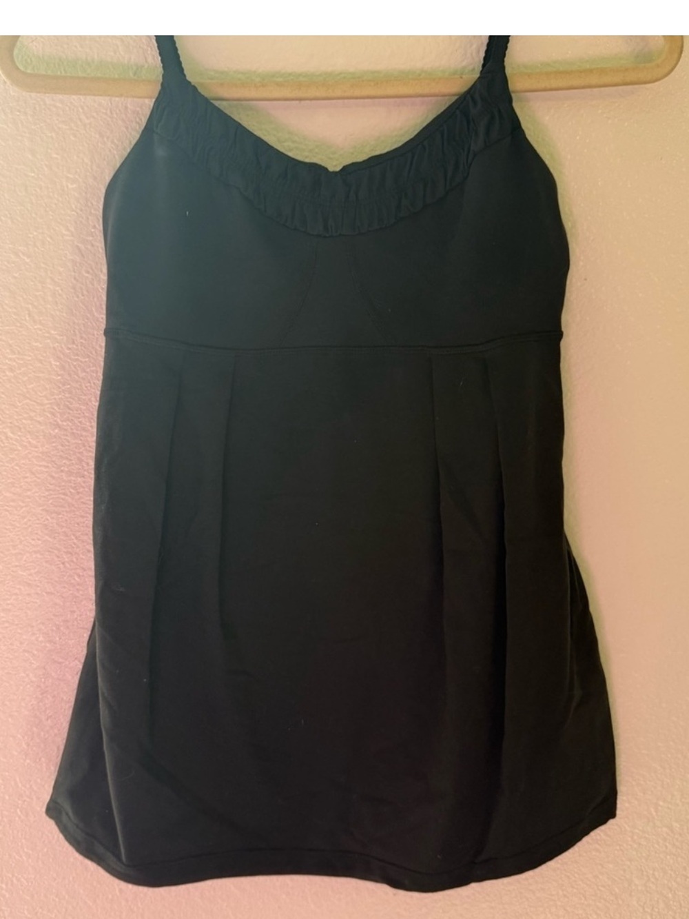 lululemon athletica yogi dance women size 6 Black Camisole Top - Picture 5 of 5